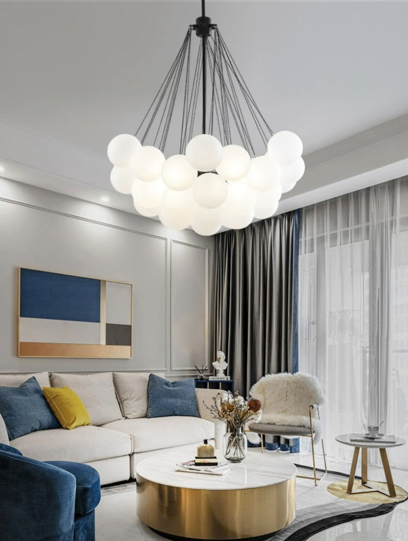 Joie Multi-Globe Bubble Chandelier