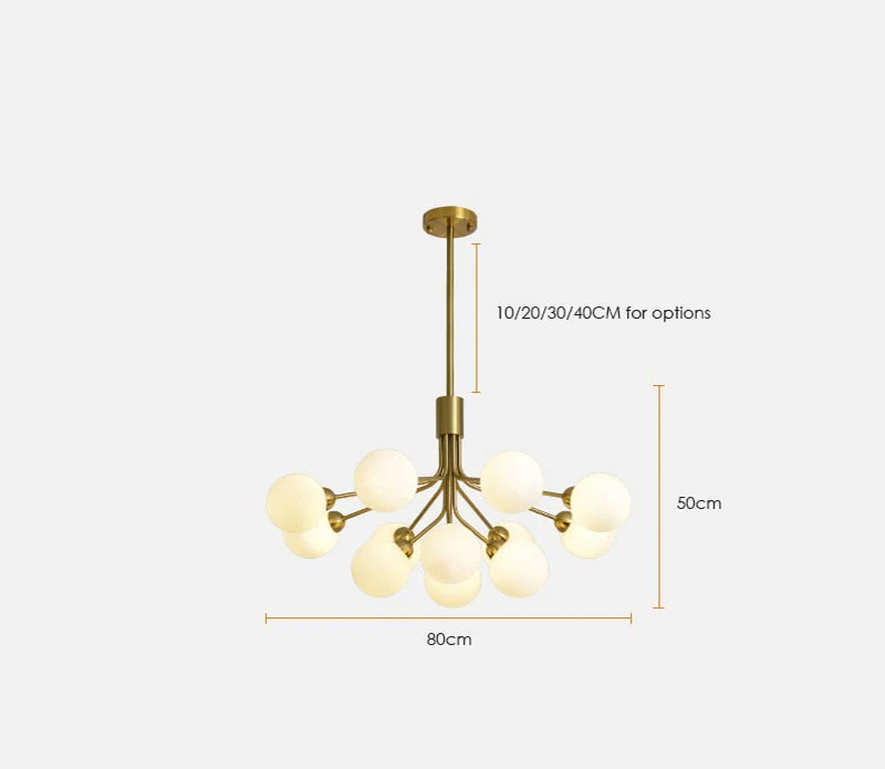 Lucan Multi-Globe Chandelier