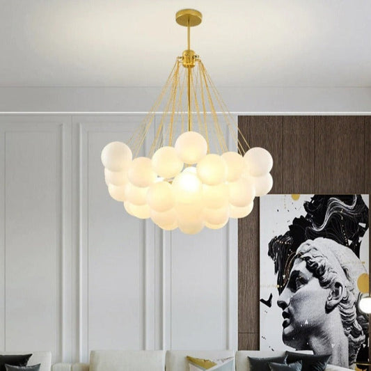 Joie Multi-Globe Bubble Chandelier