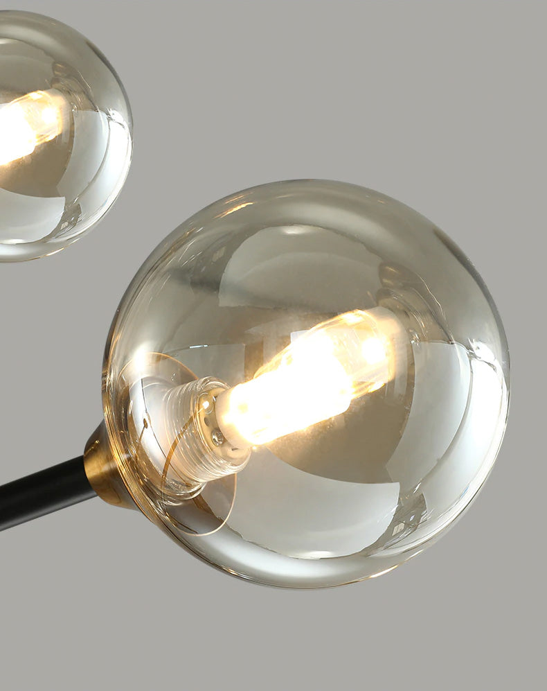 Close Up of Amber Bulb