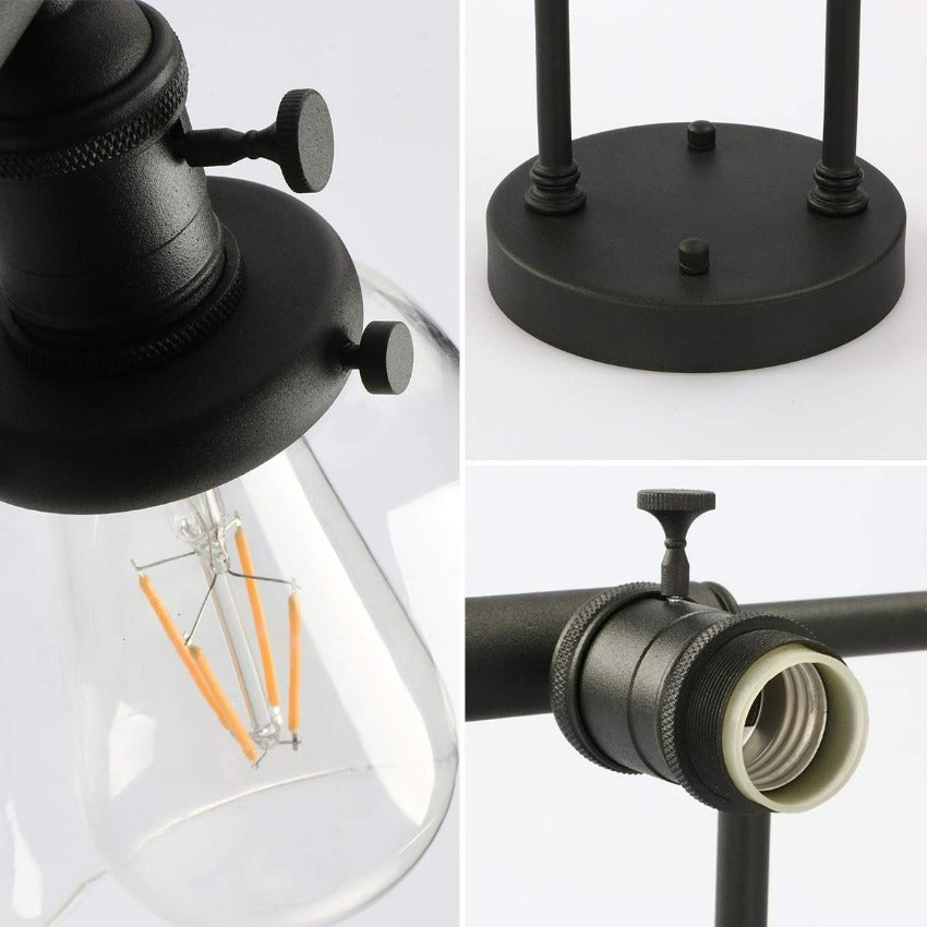Adara Clear Glass Bathroom Vanity Lighting