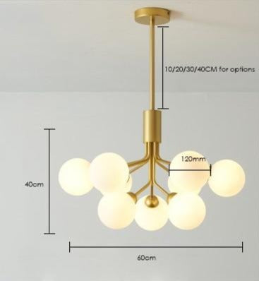 Lucan Multi-Globe Chandelier