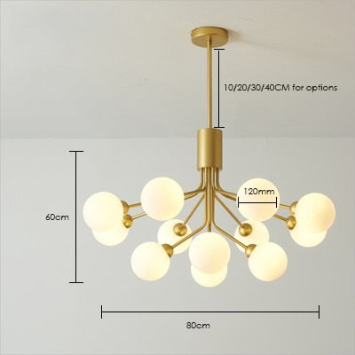 Lucan Multi-Globe Chandelier