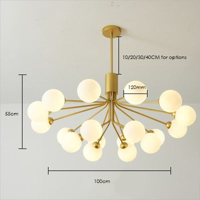 Lucan Multi-Globe Chandelier
