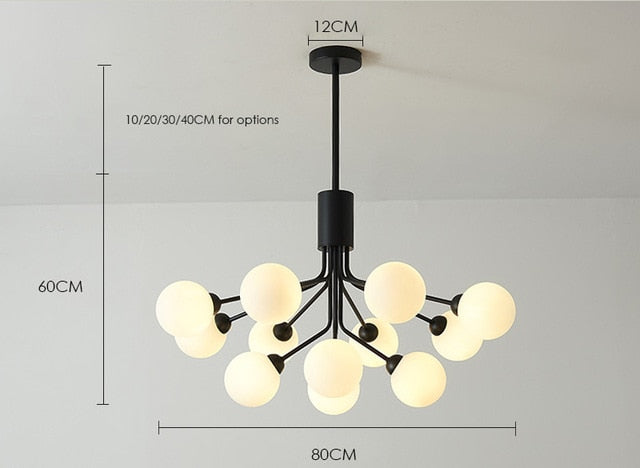 Lucan Multi-Globe Chandelier