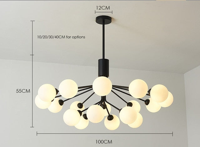 Lucan Multi-Globe Chandelier
