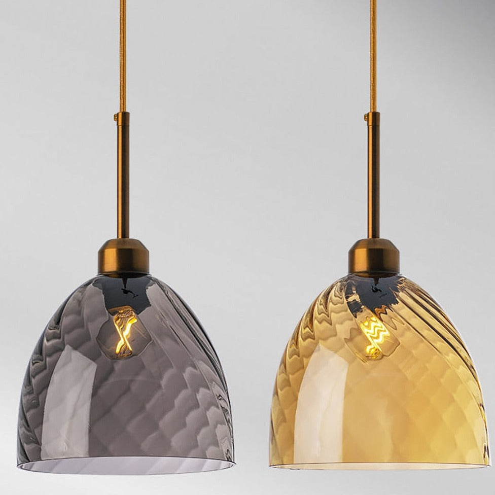 Pendant lights with bell shade