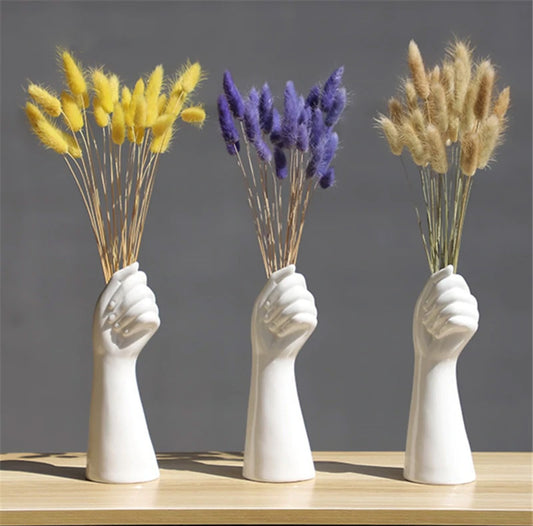 Ceramic Hand Vase