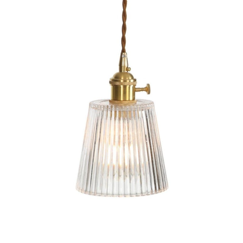 Coastal Cottage Glass Pendant Lights