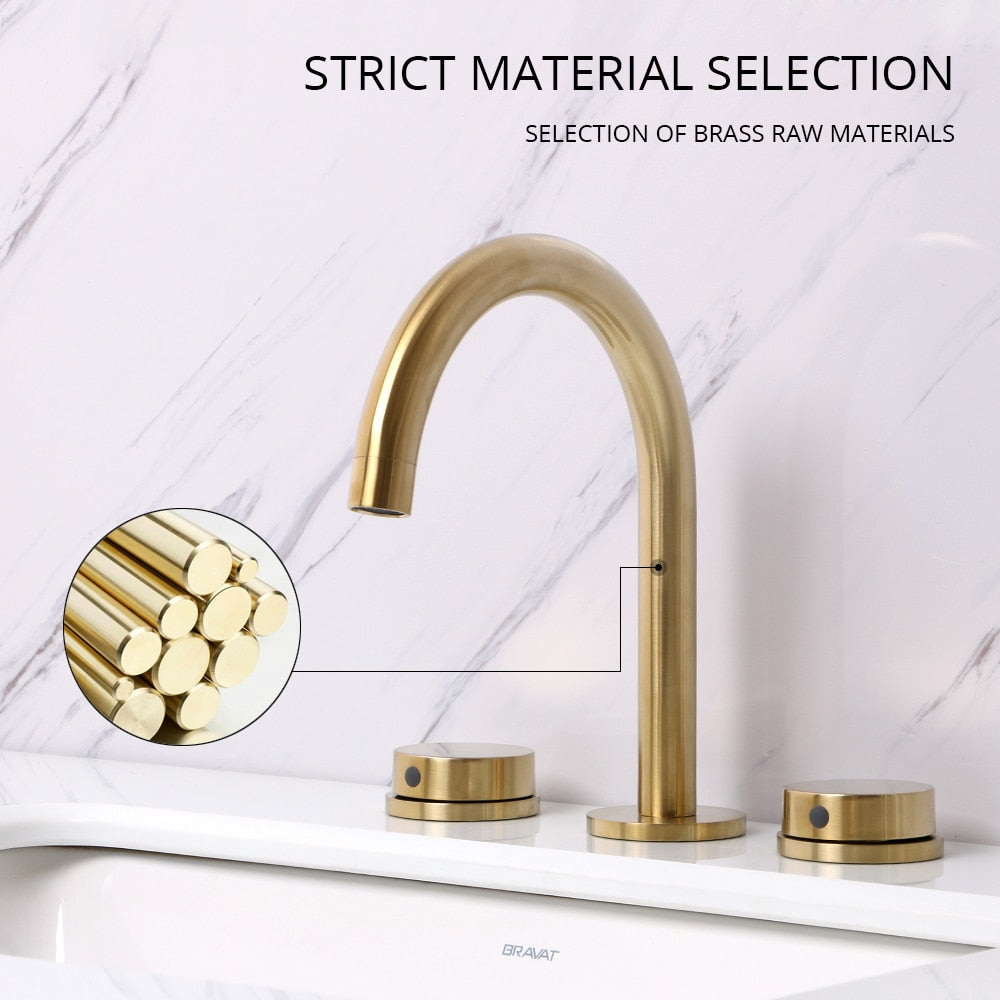 Modern Gooseneck Bathroom faucet