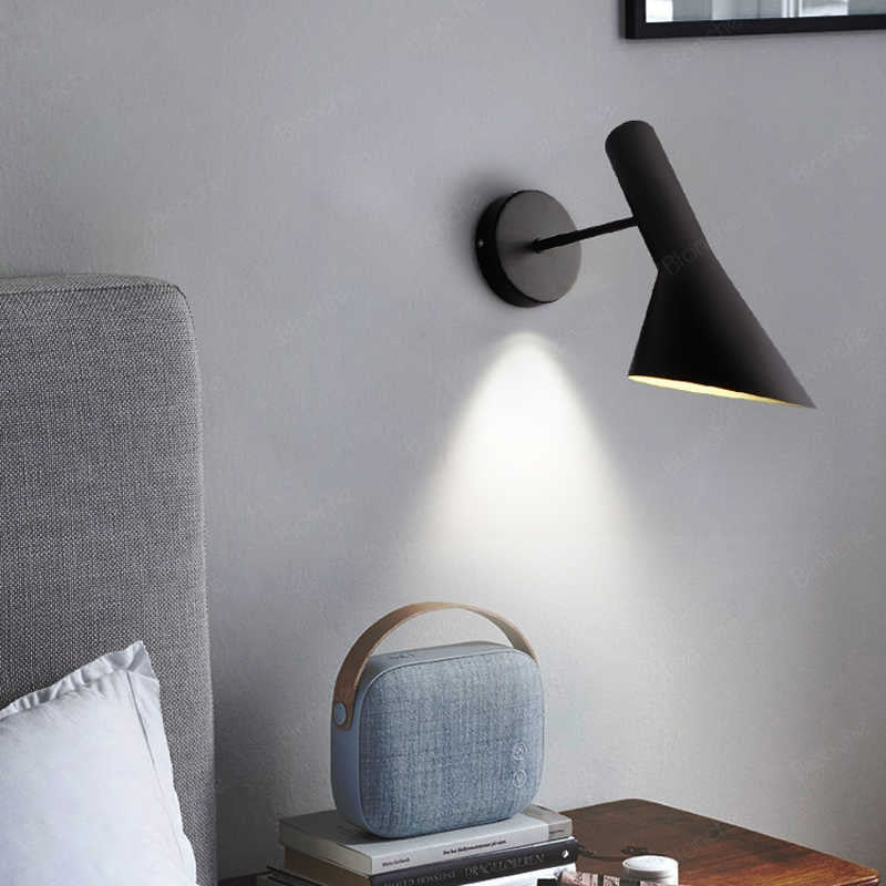 Black Danish Modern Wall sconce