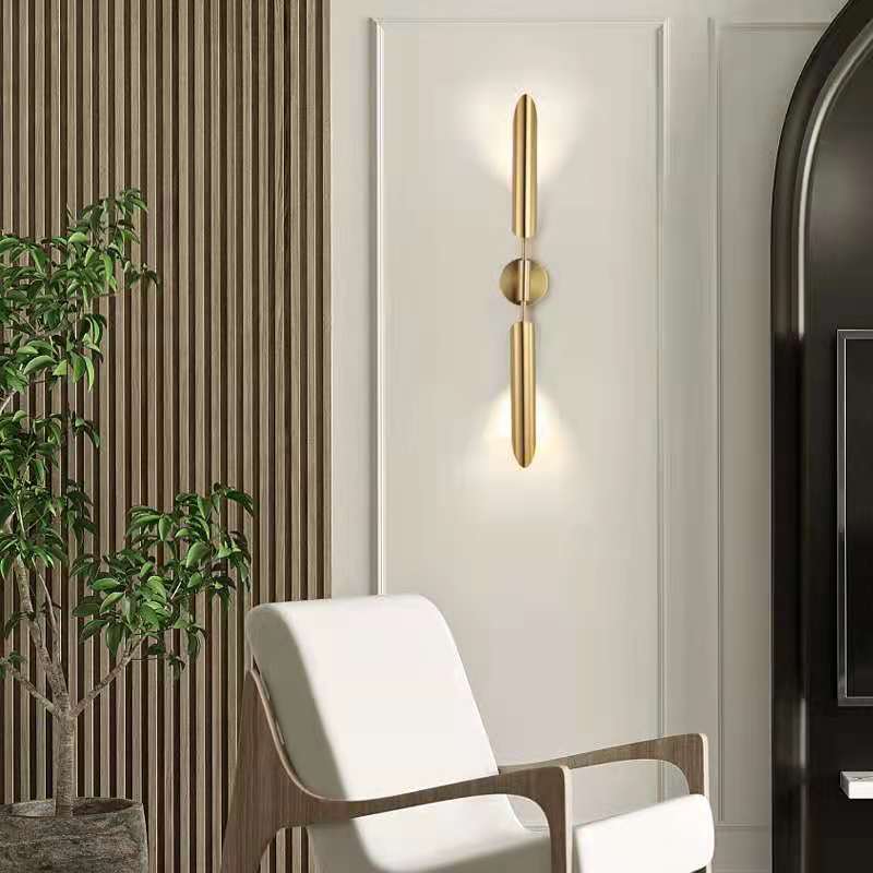 Modern organic wall lighting Korvis Narrow Wall Sconce Scultpural