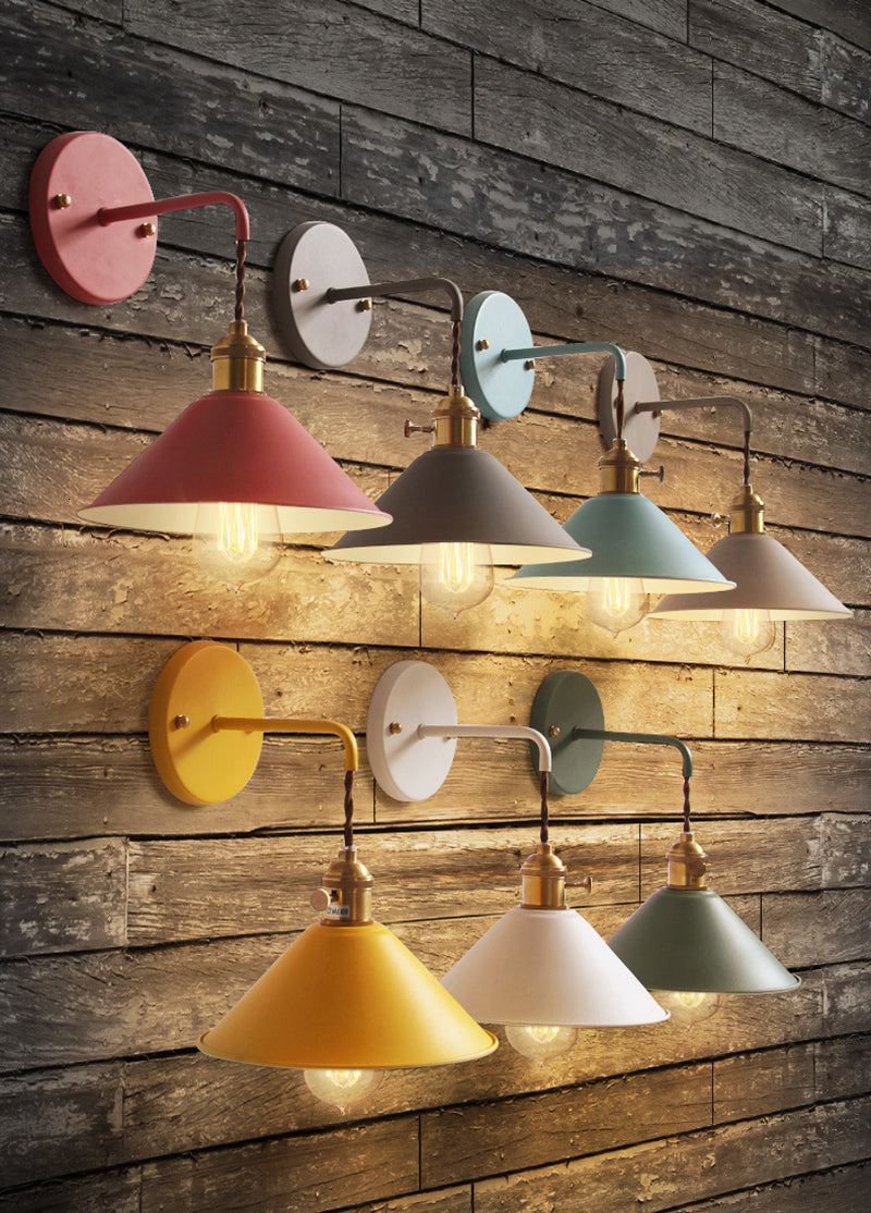 Farmhouse Style Wall Sconces in a Variety of Colors